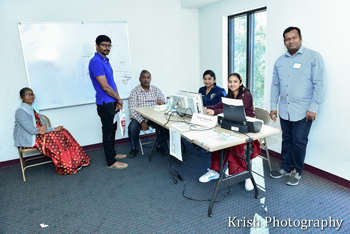 Sai Health Fair Specialist doctors in different fields attended patients at separate desks