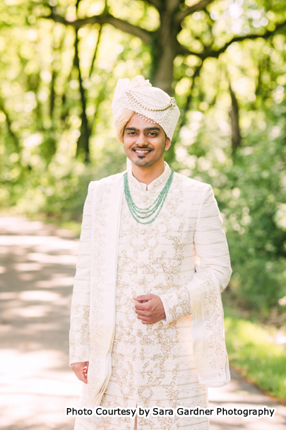 Indian groom looks like Maharaja