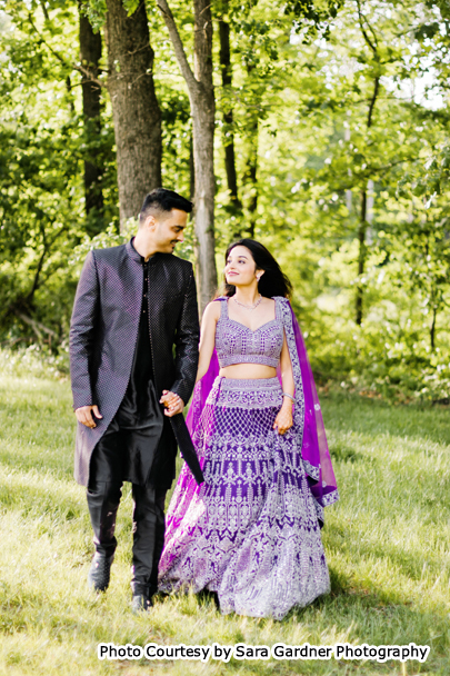 Indian Wedding Couples Photoshoot in Beautiful Outdoor location