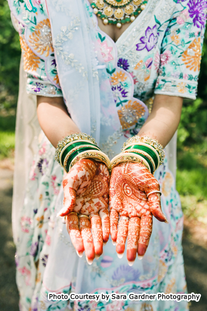  Indian bridal mehndi design