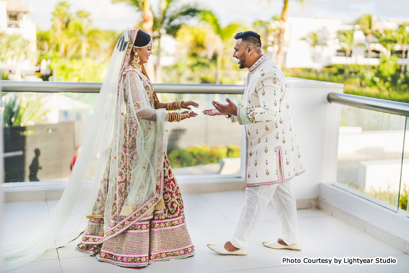 Indian Wedding Costumes designed by Shilpa Gandhi Studio