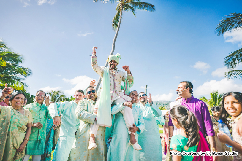 Happy Entry of Indian Groom