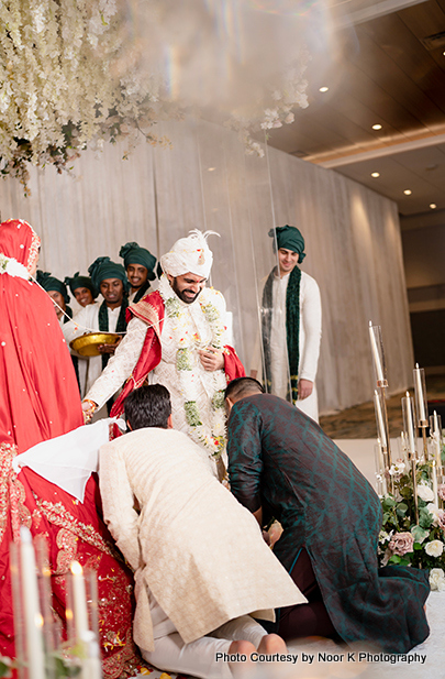 Indian wedding couple