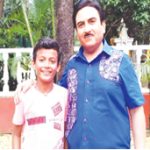 Pan Nalin and child artist Bhavin Rabari Chhello Show director