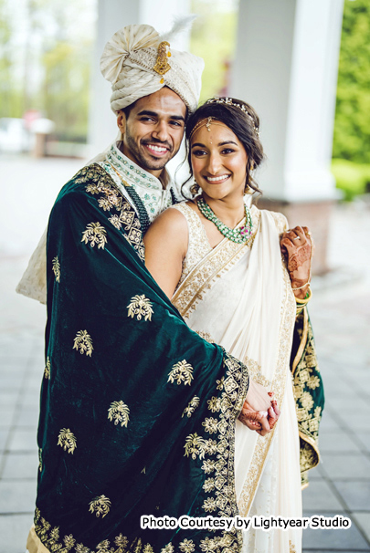 What a romantic moment for Indian Couple!