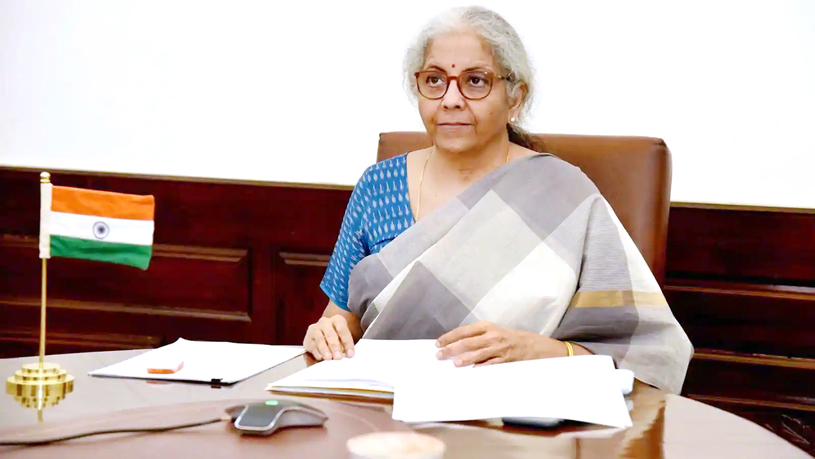 Nirmala Sitharaman, the Union Finance Minister of India