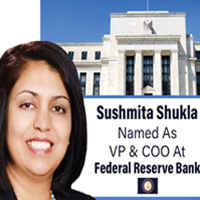 First Vice President and Chief Operating Officer at the Federal Reserve Bank of New York, Sushmita Shukla