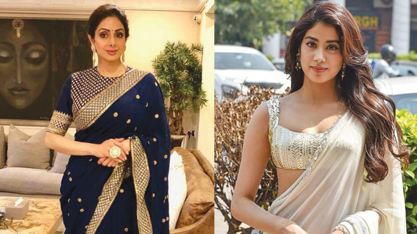 Janhvi Kapoor and Sridevi