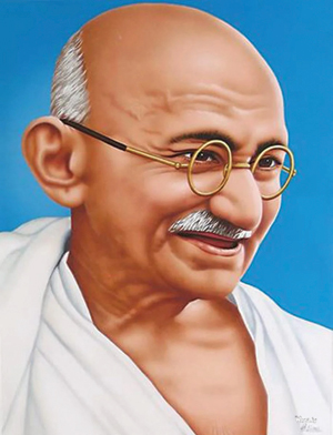Father Of The Nation Mahatma-Gandhi