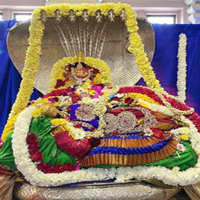 Maha Vishnu in Resting pose on Vaikunta Ekadasi