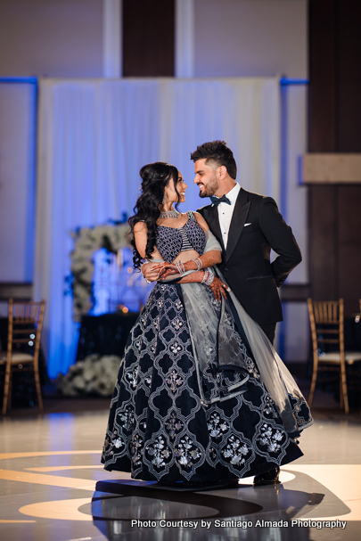 Happiest indian wedding couple