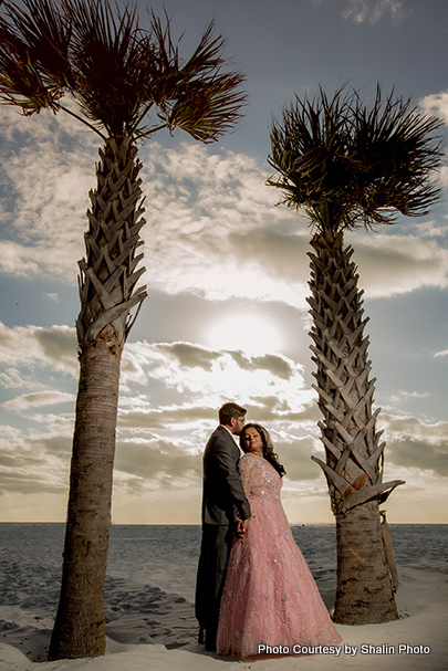 Romantic wedding photoshoot