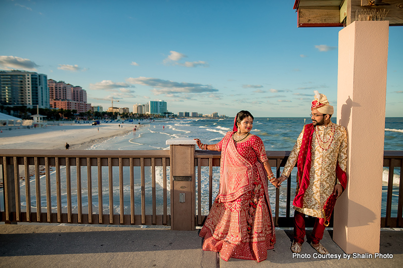 Indian Wedding Couples Photoshoot in Beautiful Outdoor location