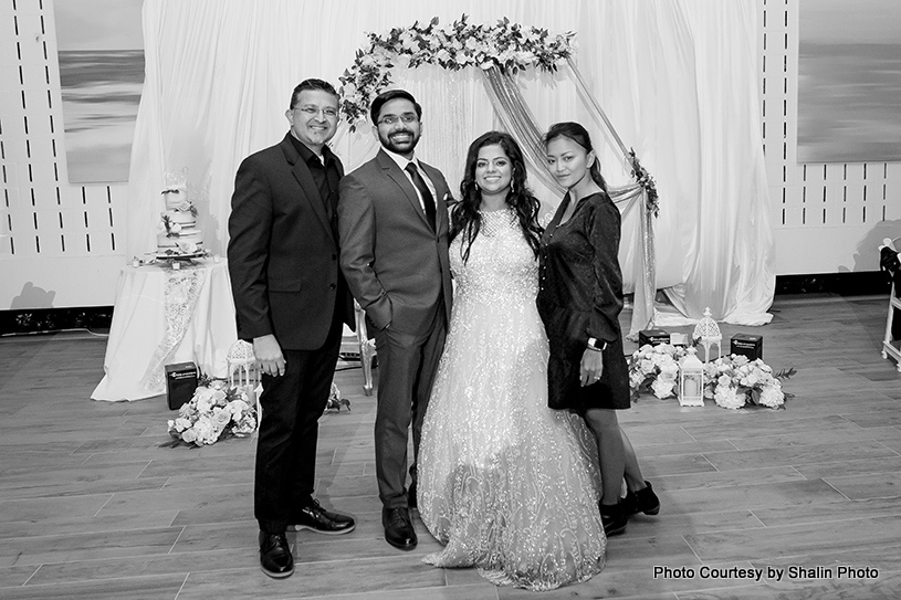 Indian wedding couple