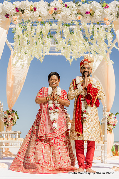 Indian bride mehndi design by Unnati Shah
