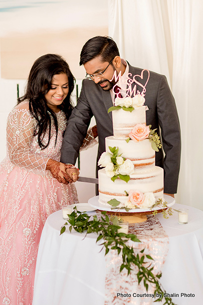 Indian Wedding Cake by The Cake Girl 
