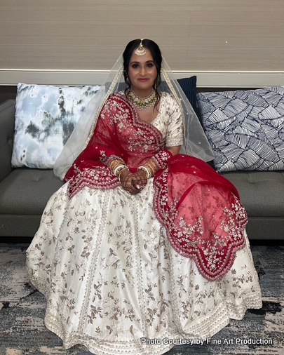 Happiest indian wedding bride