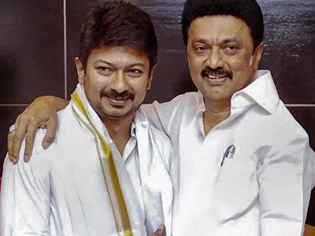 Udhayanidhi Stalin, the sports minister of Tamil Nadu