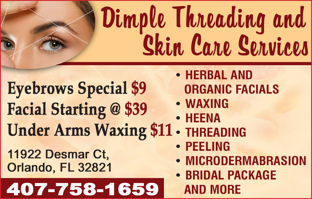 Dimple Threading & Skin Care Service