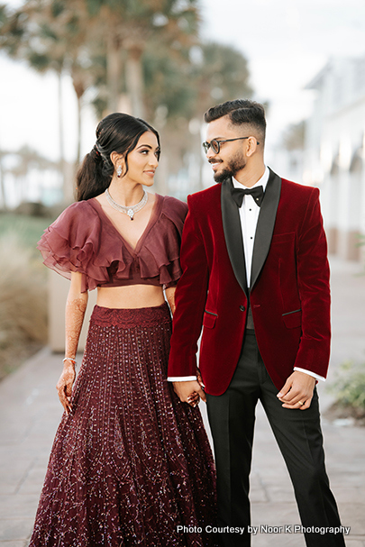 Indian wedding couple photoshoot