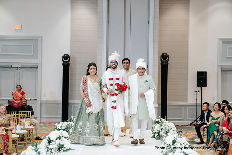 Handsome indian groom