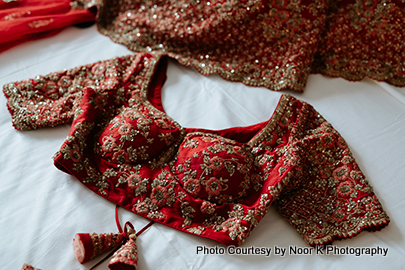 Indian bride costume
