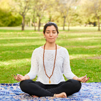 women doing yoga