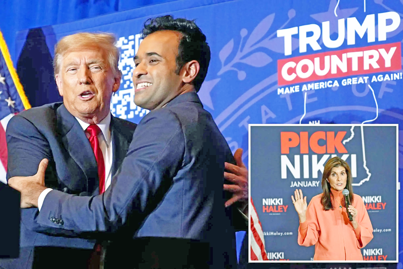 Donald Trump hints at future role for Vivek Ramaswamy