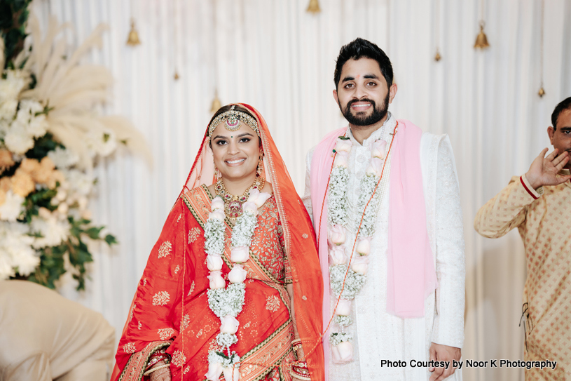 Happiest indian wedding couple