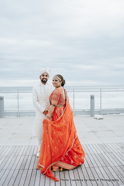 Indian wedding couple photoshoot