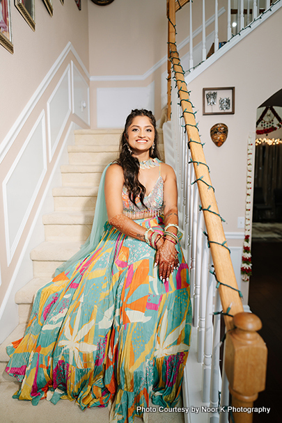 Indian bride looking gorgeous