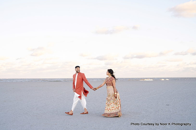 walking on beach is so special 