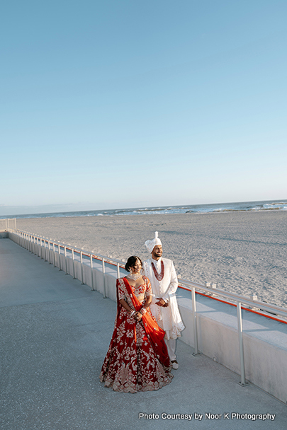 First Look of an Indian Couple in Love