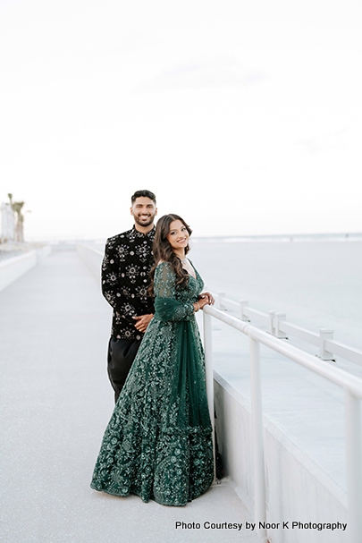 Indian wedding couple capture