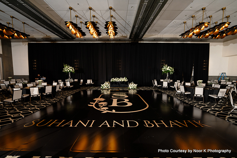 elegant dance floor decoration