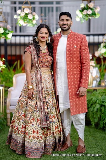 Love birds going to tie in wedding