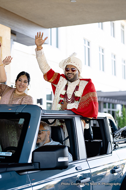 Indian groom excited for his special day