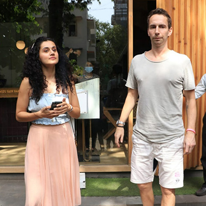 Taapsee Pannu weds Mathias Boe