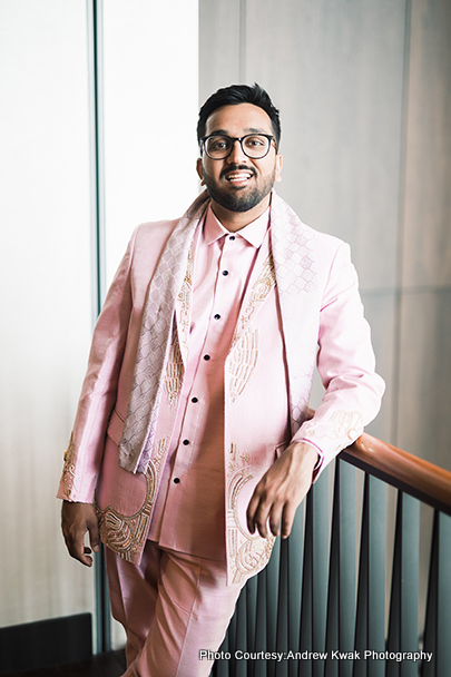 Handsome Indian groom