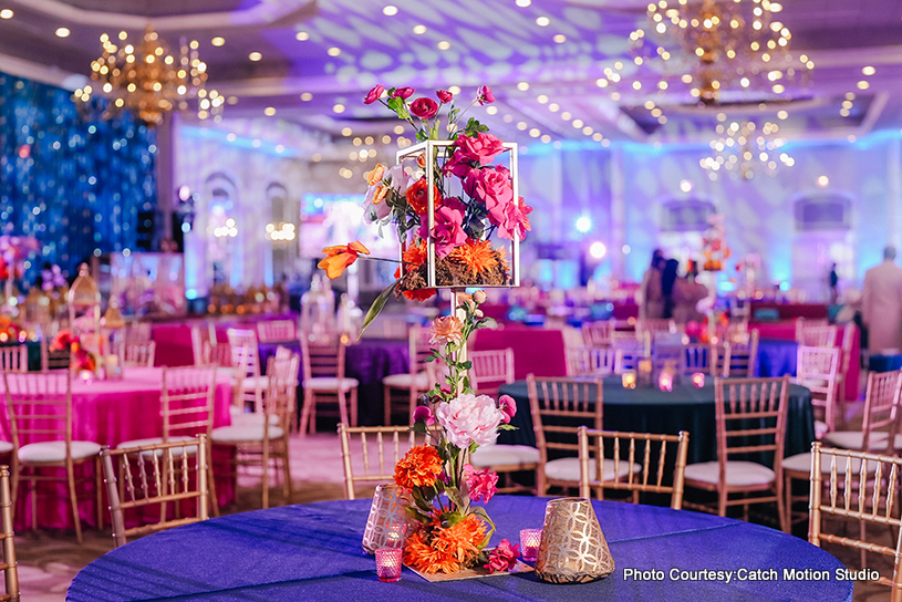decorated dinning hall