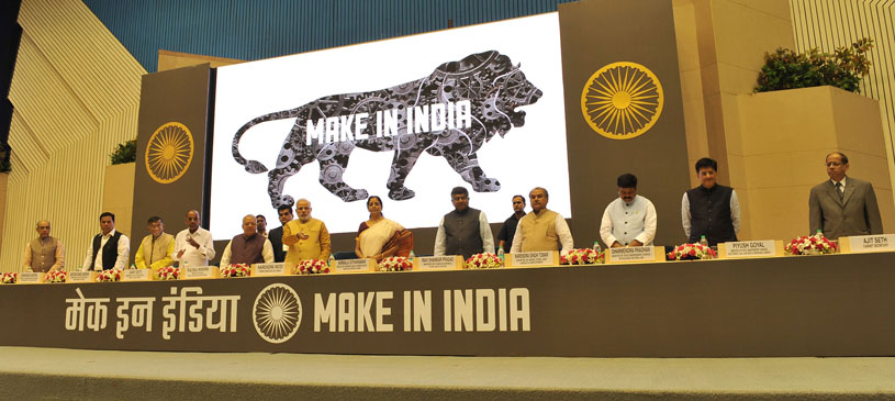 Narendra Modi launches Make in India 