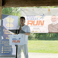 Chicago Hosts Viksit Bharat Run Celebrating Seva and Unity