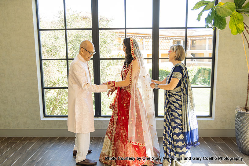Red and White perfect combination for Wedding day