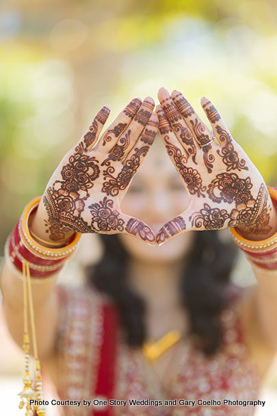 Indian Bridal wedding Mehndi Design 