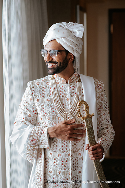 Happy Indian Groom