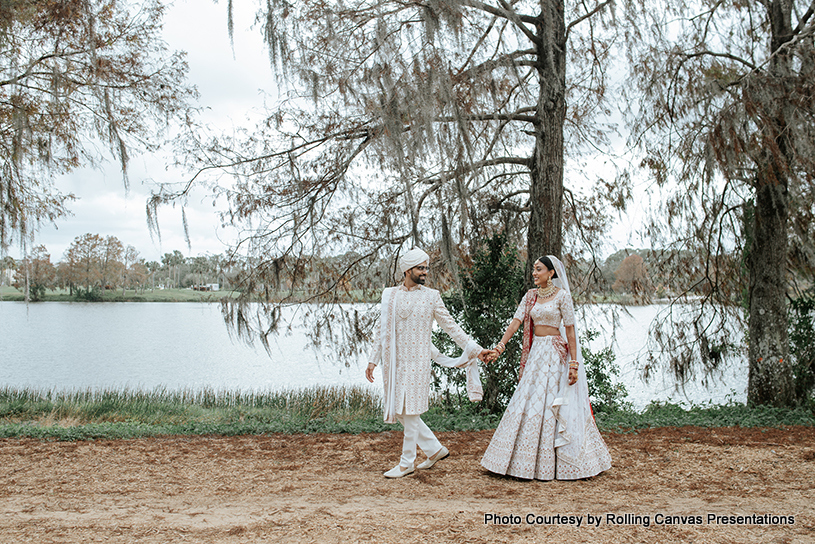 Indian Bride and Groom going to would be two body and one soul