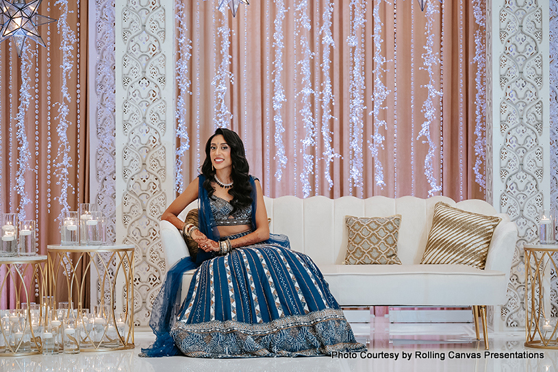 Indian bride look like maharani