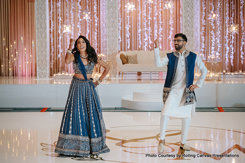 Stunning Sangeet Performance by the Indian Bride and Groom