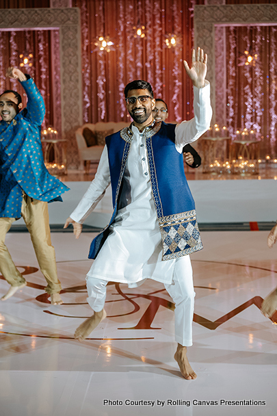  Sangeet Dance by groom & groomsmen 