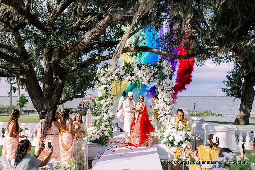 Indian wedding BANQUET HALL Bella Cosa Weddings
